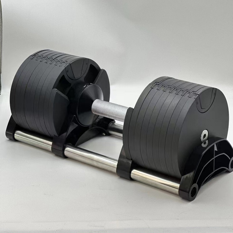 Adjustable Dumbbell Pair 40Kg - ชุดดัมเบลปรับน้ำหนักได้ พร้อมดัมเบลเหล็กหล่อ ราคาประหยัด เพิ่มน้ำหนักทีละ 4 กก.