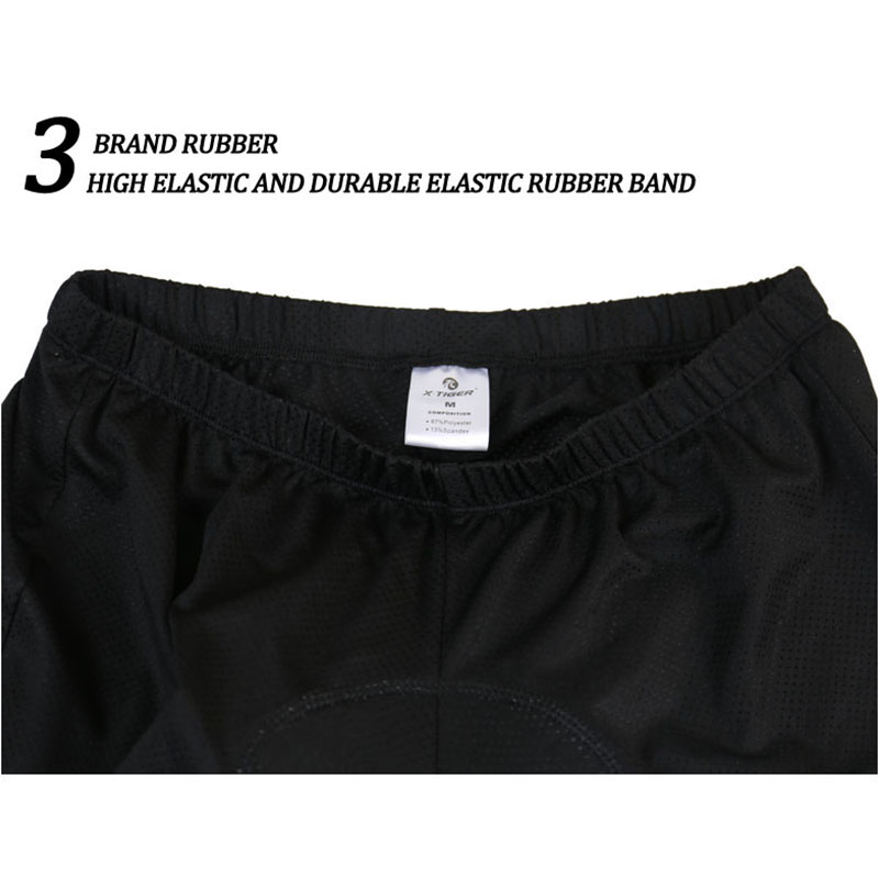 กางเกงขาสั้นปั่นจักรยาน X-Tige - Padded Cycling Shorts 5D Gel บทวิจารณ์และราคา