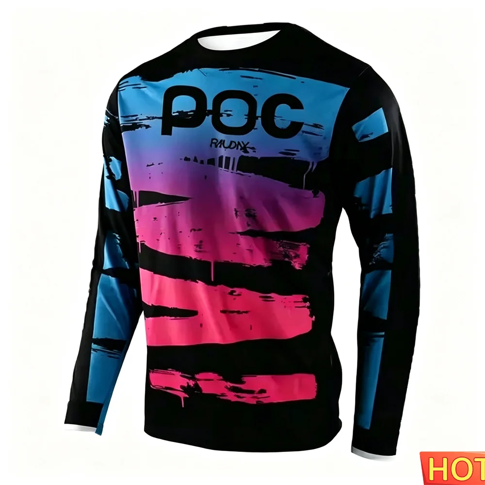 เสื้อปั่นจักรยานแขนยาว 3D ลายท - Cycling บทวิจารณ์และราคา