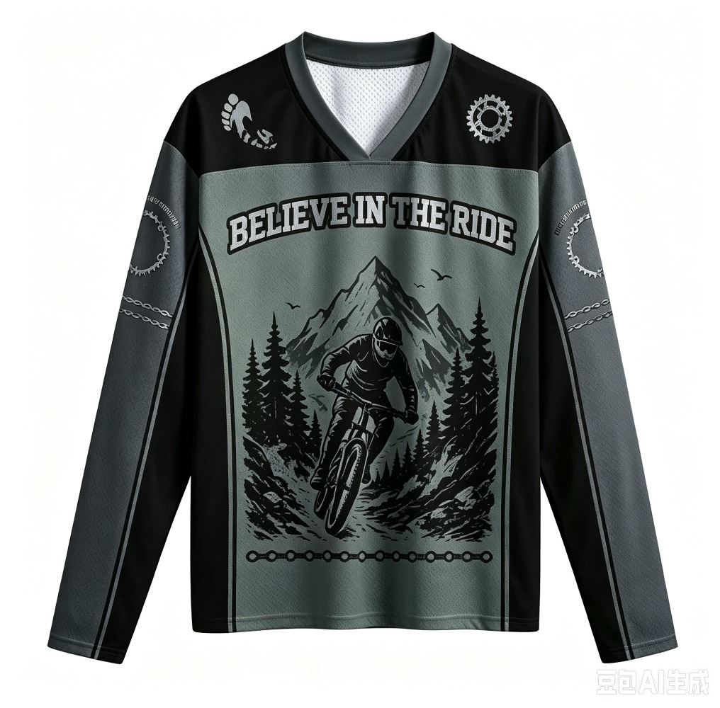 เสื้อยืดคอวีแขนยาวสำหรับผู้ชาย - Cycling บทวิจารณ์และราคา