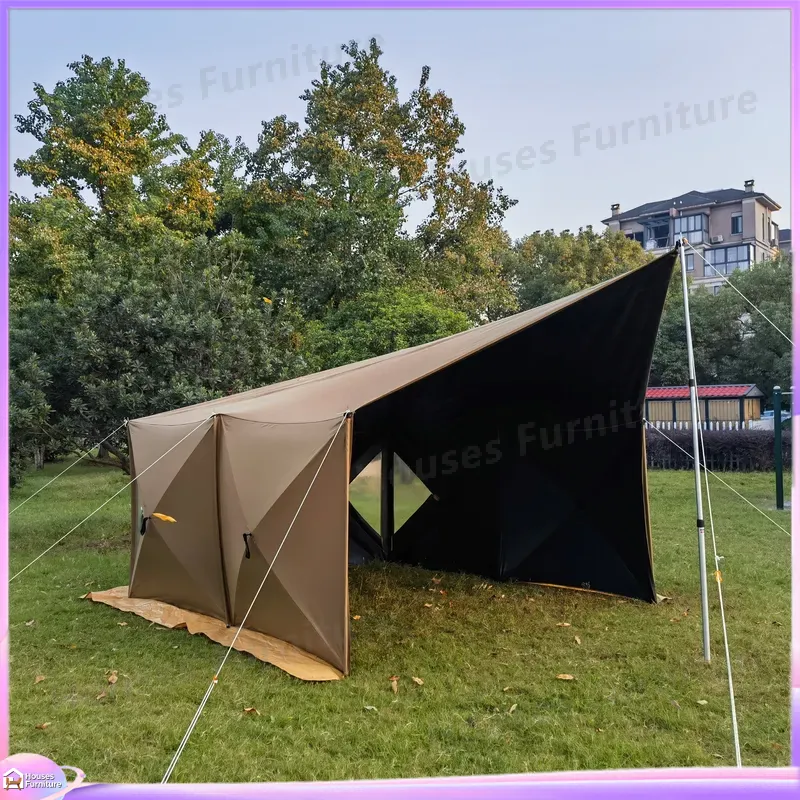 กระจกบังลมแบบกำหนดเองสำหรับเต็ - Camping บทวิจารณ์และราคา