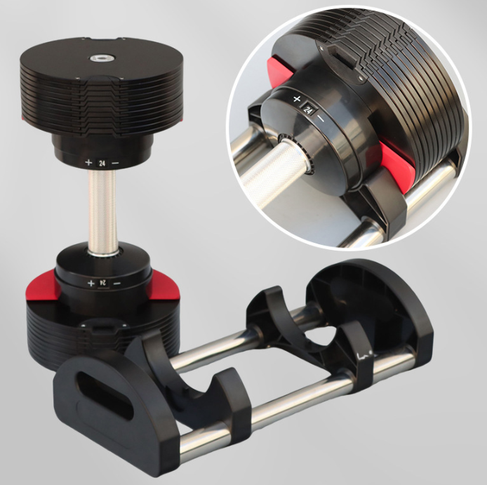 ชุดดัมเบลเหล็กชุบเคลือบปรับน้ำ - Adjustable Dumbbell Pair 40Kg บทวิจารณ์และราคา