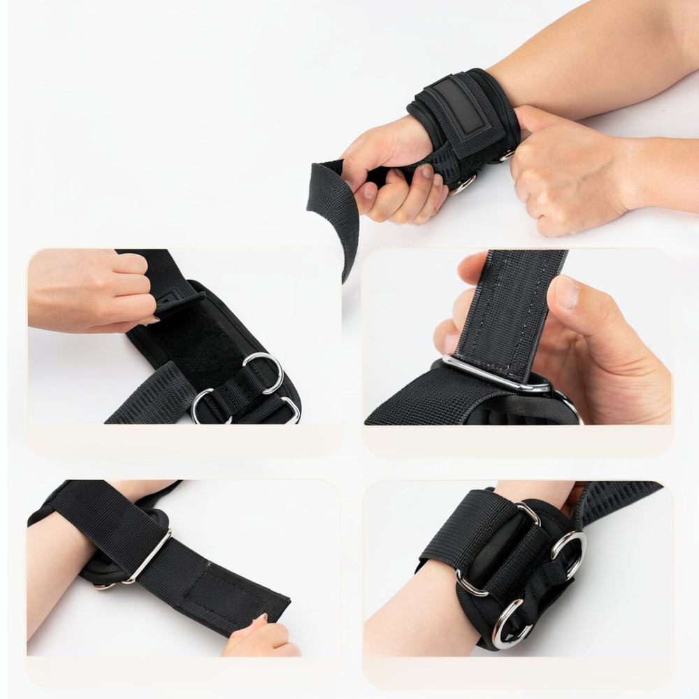 สายรัดข้อมือสำหรับยกน้ำหนักแบบ - Wrist Wraps Weightlifting Support บทวิจารณ์และราคา