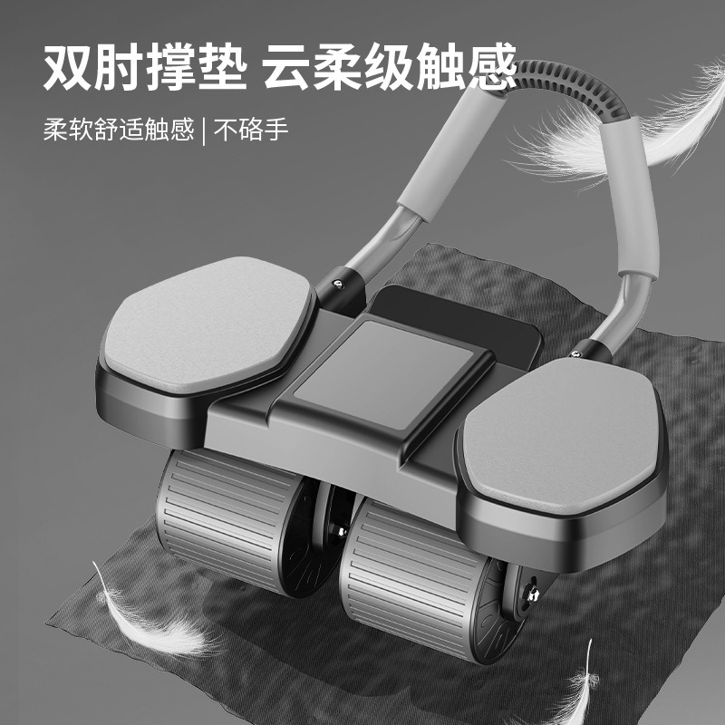 อุปกรณ์ออกกำลังกายแบบพกพาสำหรั - Ab Roller Wheel With Elbow Support บทวิจารณ์และราคา
