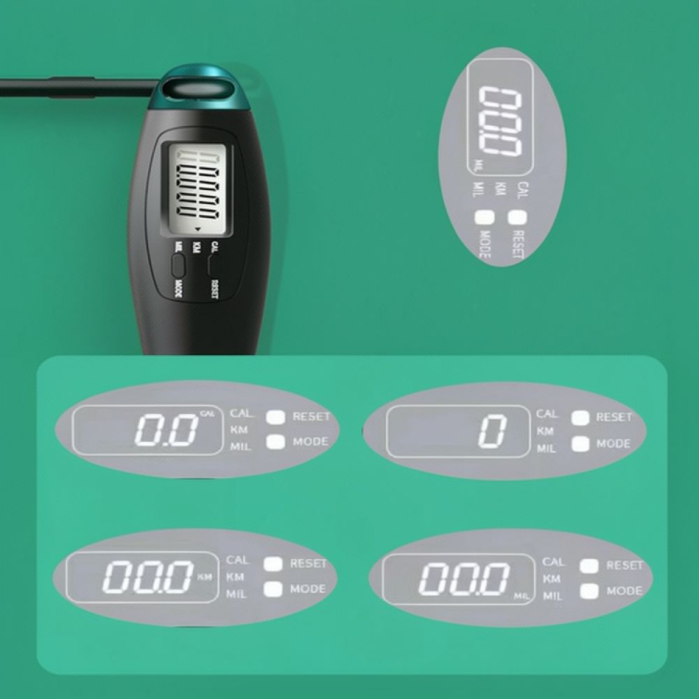 เชือกกระโดดอัจฉริยะแบบดิจิทัล  - Smart Jump Rope Digital Counter บทวิจารณ์และราคา