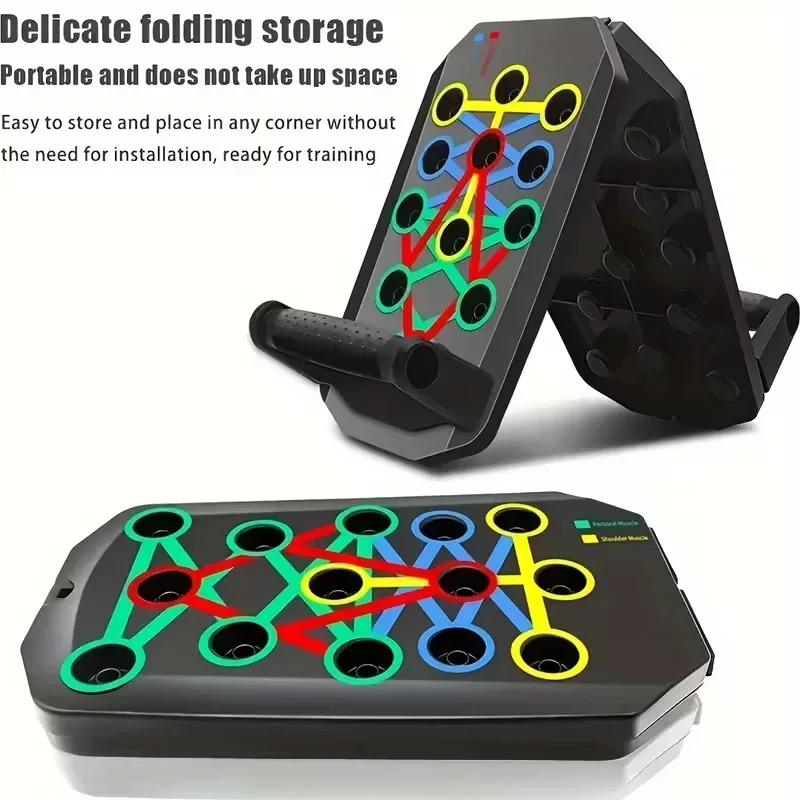 1 ชิ้น ชุดกระดานวิดพื้นพับได้อ - Push Up Board Foldable Multi Function บทวิจารณ์และราคา
