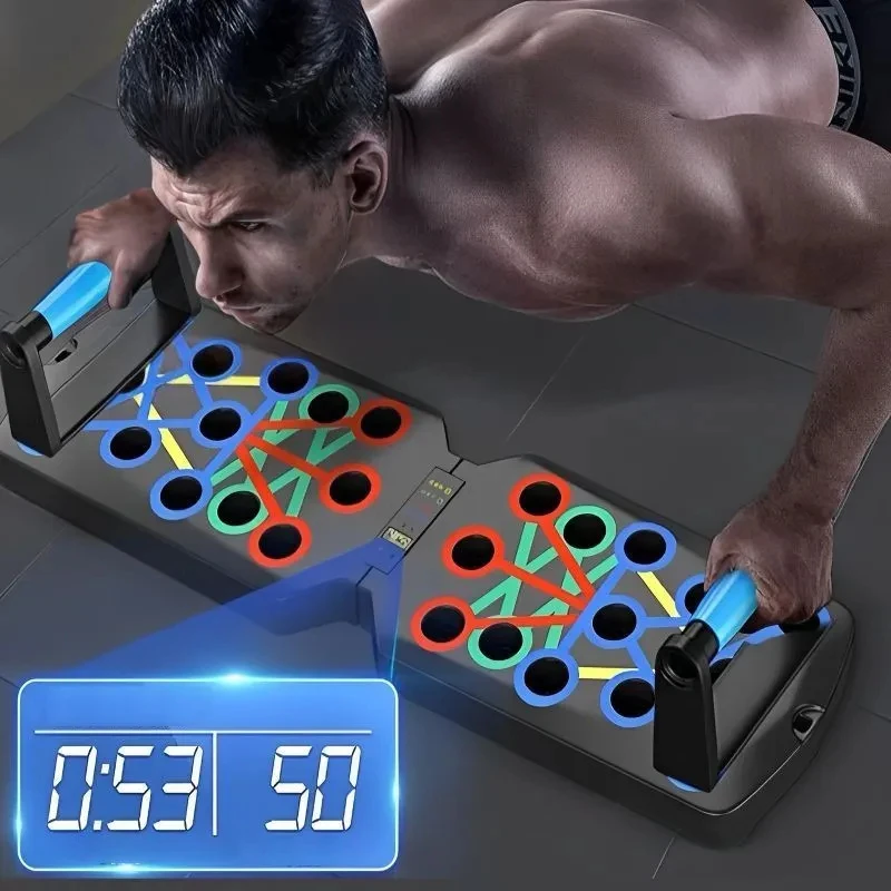 Push-up ชุดบอร์ดแบบพกพา Push-u - Push Up Board Foldable Multi Function บทวิจารณ์และราคา