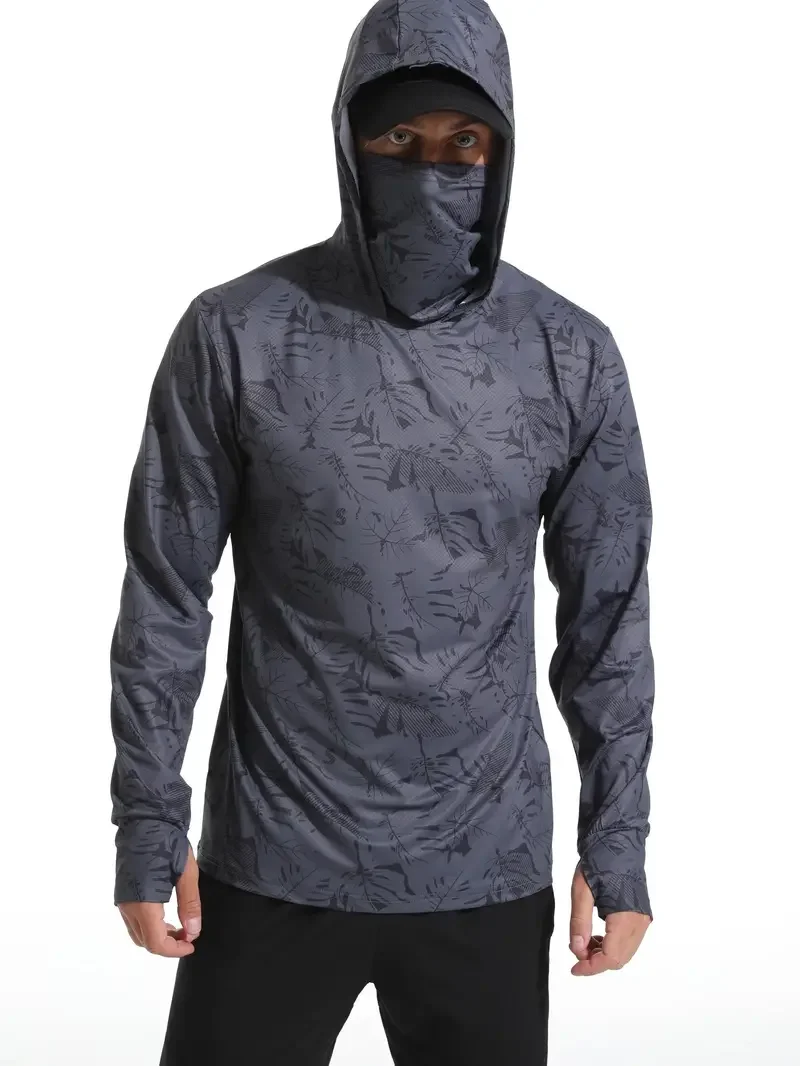เสื้อตกปลาแบบมีฮู้ดสำหรับผู้ชา - Fishing บทวิจารณ์และราคา