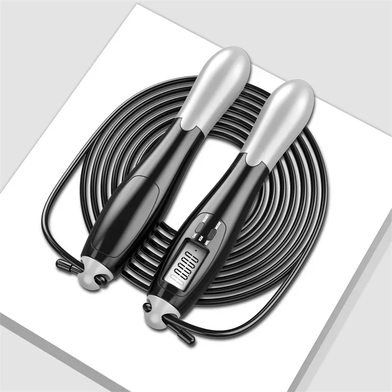 เชือกกระโดดดิจิตอล LCD พร้อมตั - Smart Jump Rope Digital Counter บทวิจารณ์และราคา